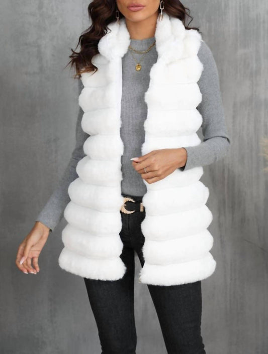 Mr. Ytg - Fur Puffer Vest