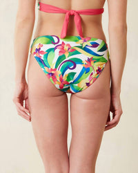 Tommy Bahama - Tropical Blooms Reversible Hipster Bikini Bottoms