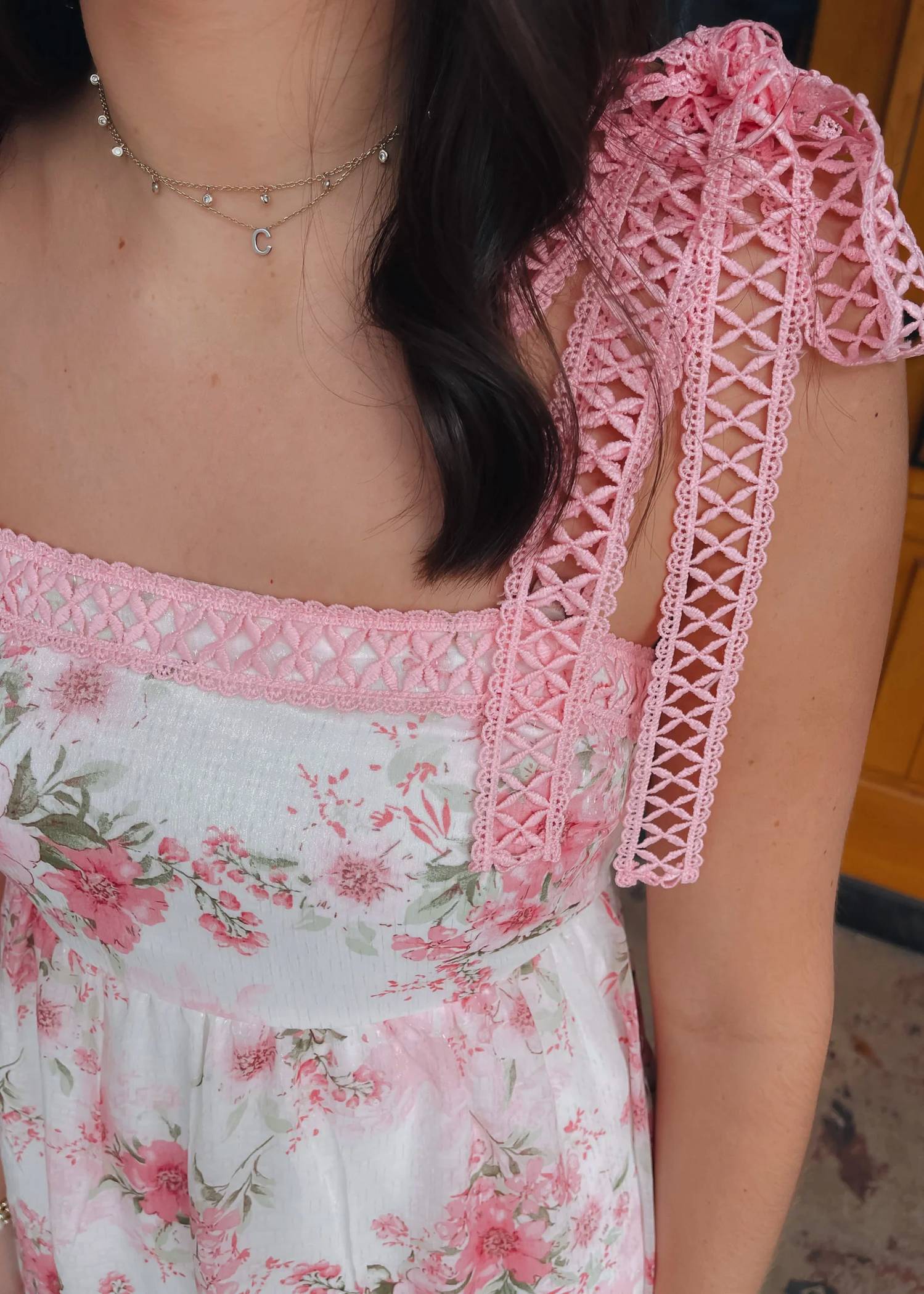 By The River - Blooming Romance Midi Dress