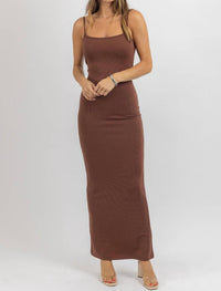 Vestis M - Ribbed Staple Maxi Dress