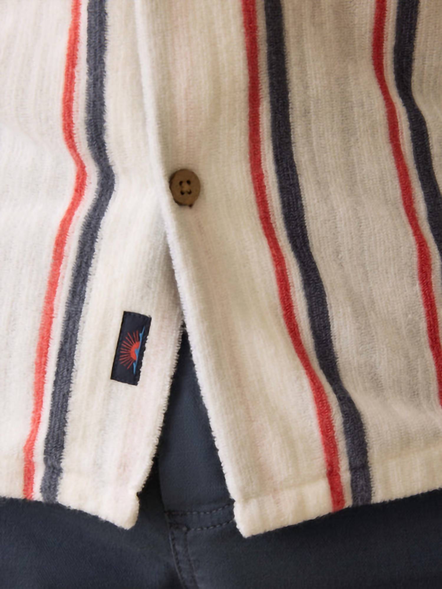 Faherty - Short Sleeve Cabana Towel Terry Shirt
