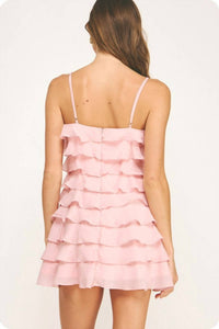 Strut & Bolt - Posie Ruffled Mini Dress