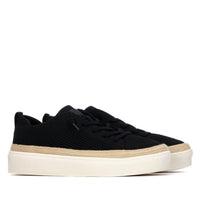 Xti Women's Refresh Textile Shoes in black - women's sneaker - alternate view