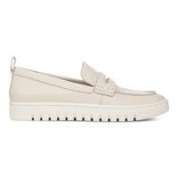 VIONIC Women's Uptown Loafer in cream leather - women's flats