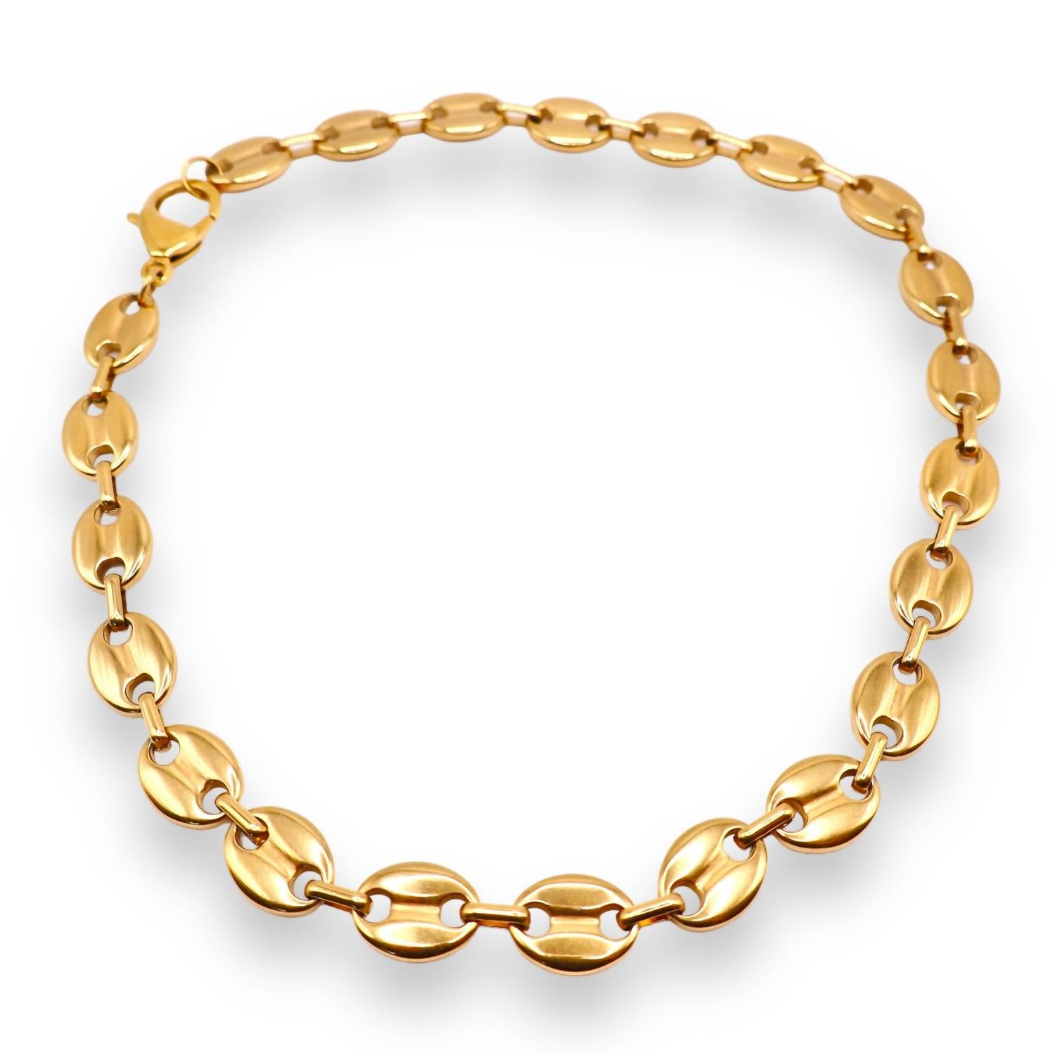 Jagged Halo Jewelry - Women's Mariner Link Necklace