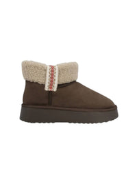 Mia - Women's Iceland Faux Shearling Platform Bootie
