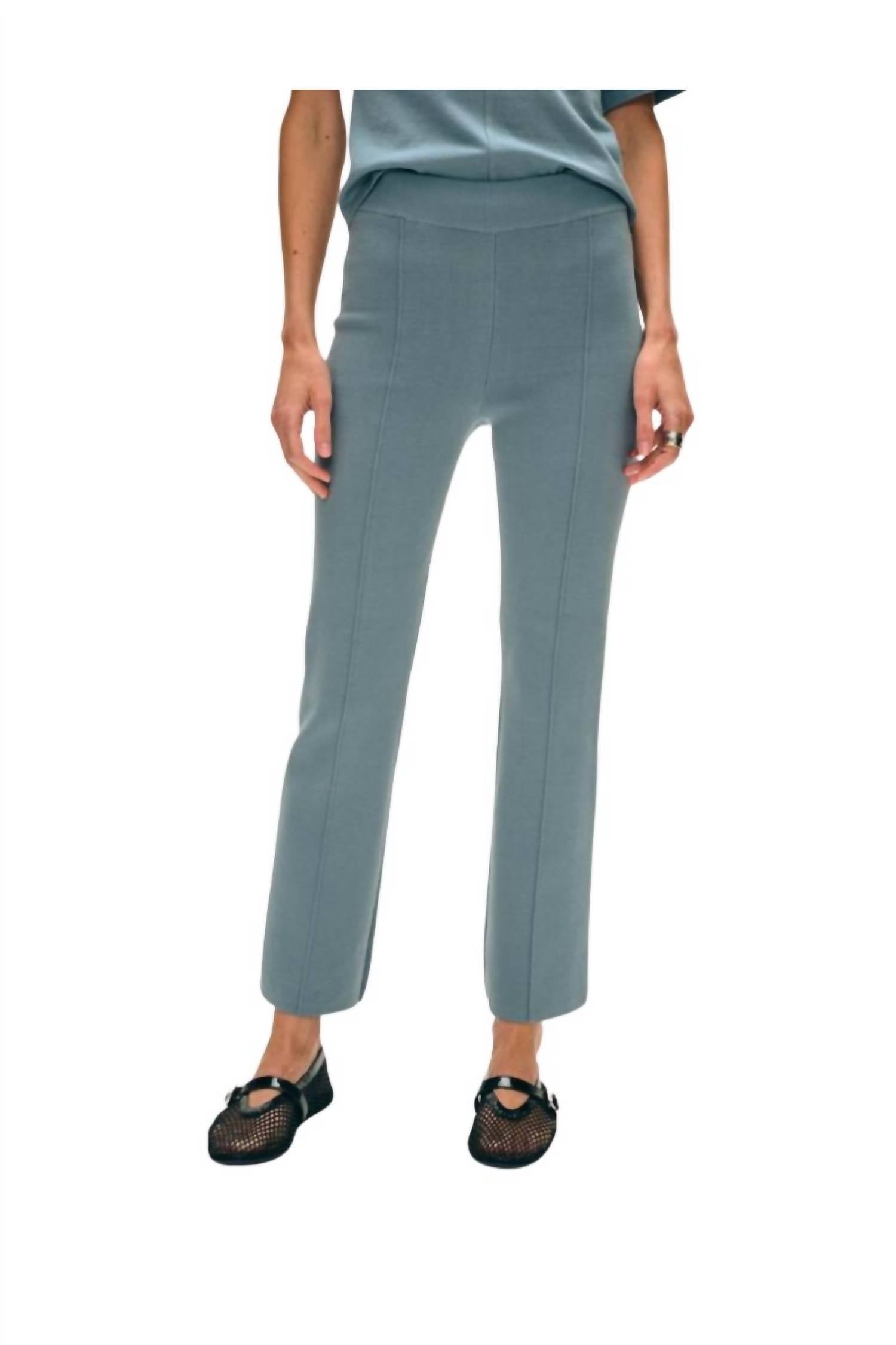 White + Warren - Superfine Organic Cotton Kick Flare Pants