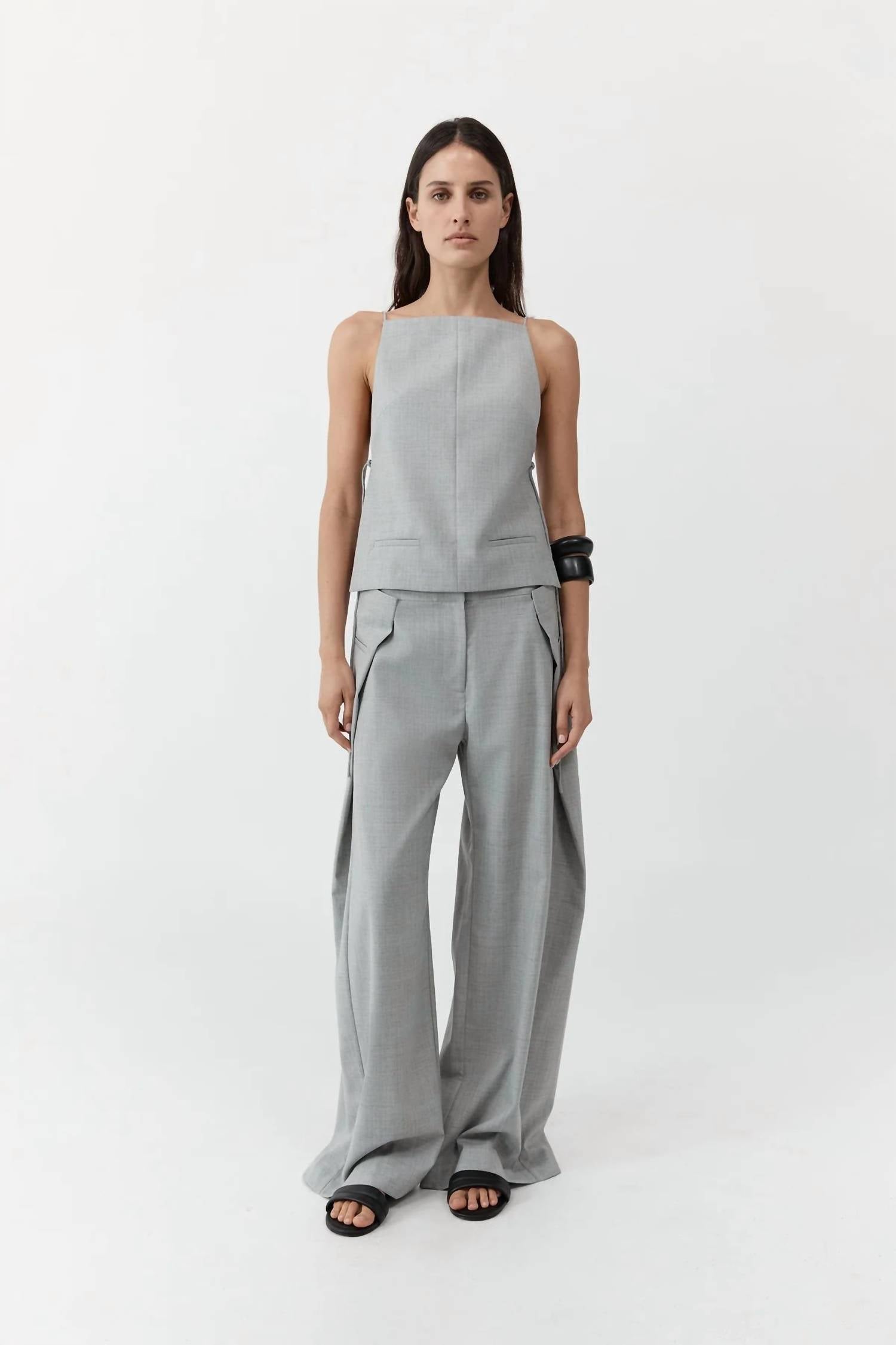 St. Agni - Square Side Tie Top
