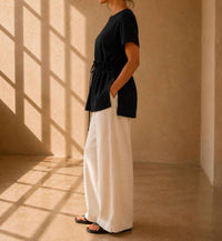 Pier Antonio Gaspari - Drawstring Short Sleeve T-shirt