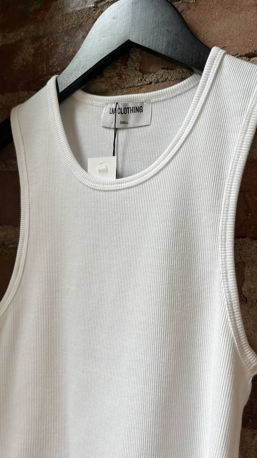 Lna - Women's Maya Cotton Rib Tank Top