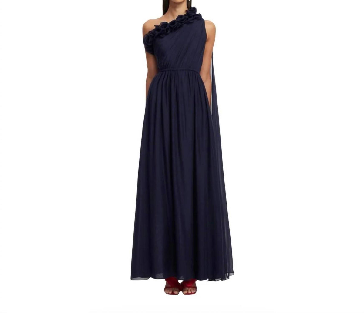 Leo Lin - Women's Jenni One Shoulder Maxi Dress