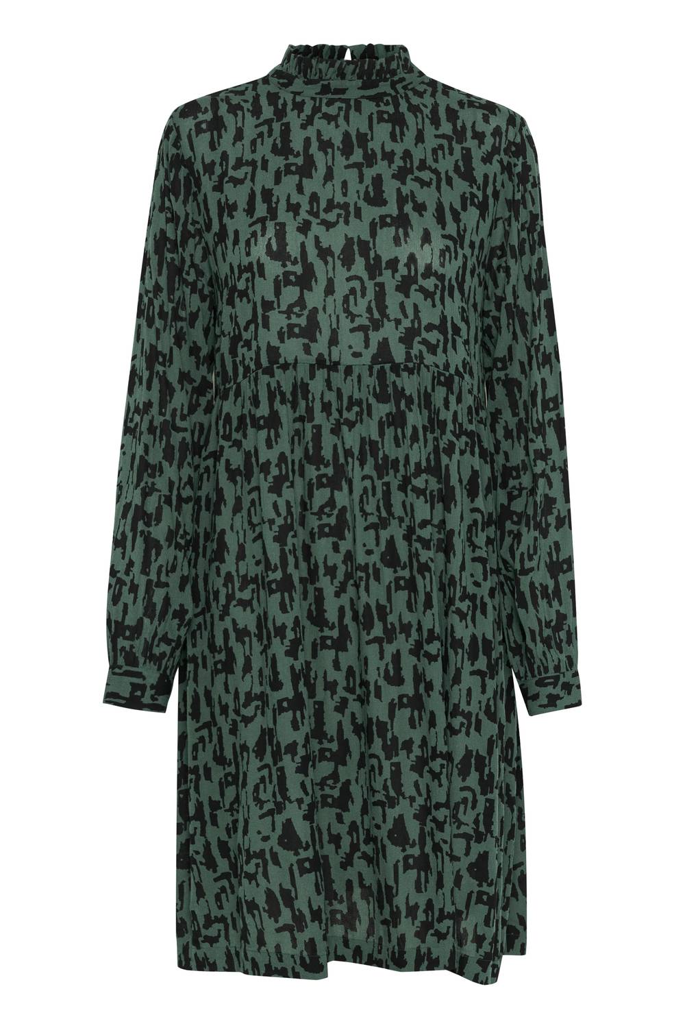 Kaffe - High Neck Printed Mini Dress