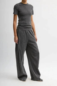 Tibi - Stretch Denim Baby Tee