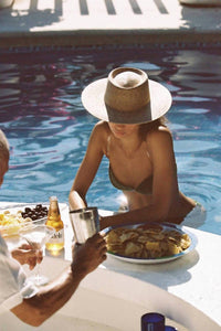 Lack of Color Women's Palma Boater Hat in natural - women's hat - view 4