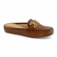 Andrea - Women's Semi-closed With Front Buckle Clog