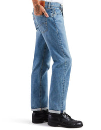 Levi'S - 501 Stretch Button Fly Original-fit Straight-leg The Ben Jean