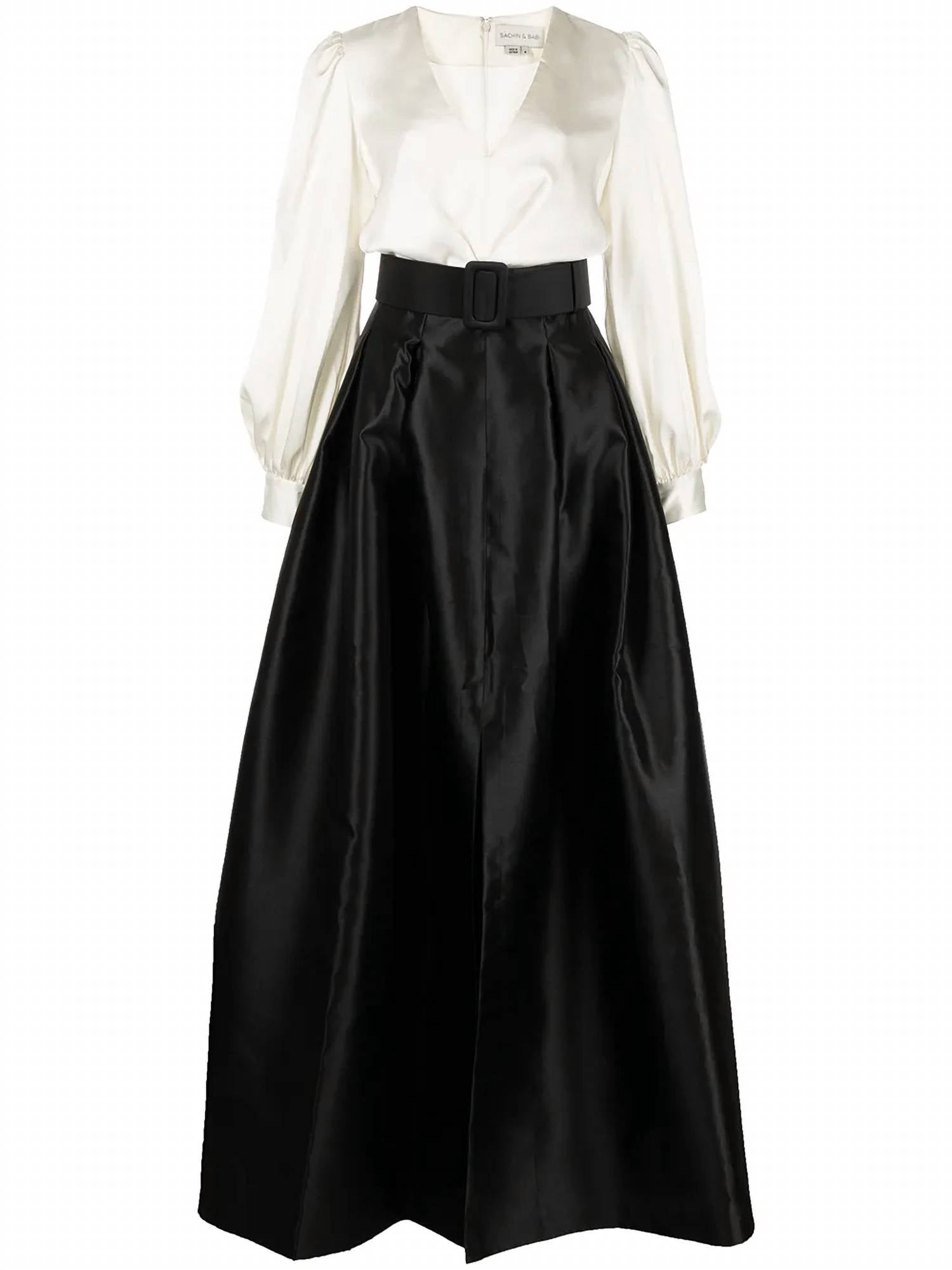 Sachin & Babi - Zoe Gown Mikado Ball Skirt