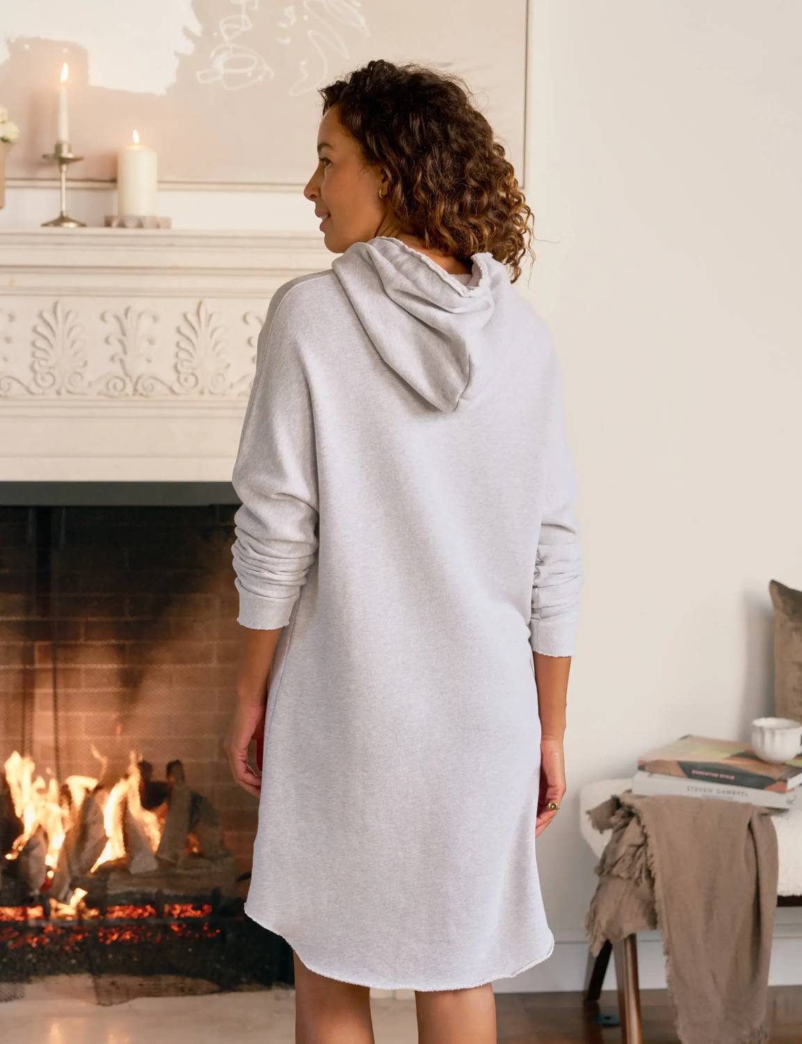 Frank & Eileen - Jack Hooded Mini Cape Dress