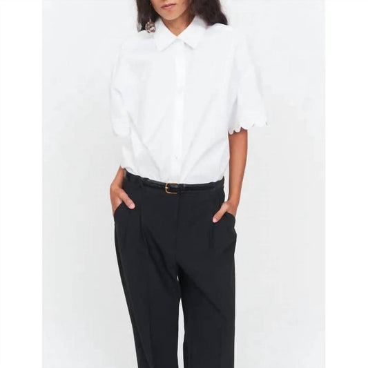 The Garment - Women's Cyprus Scallop Shirt