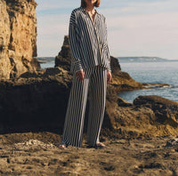 White + Warren - Superfine Organic Cotton Wide Leg Pants