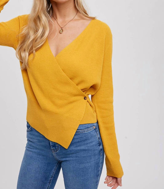 Bluivy - Apple Orchard Wrap Sweater