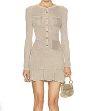 Self-Portrait - Lurex Knit Dress