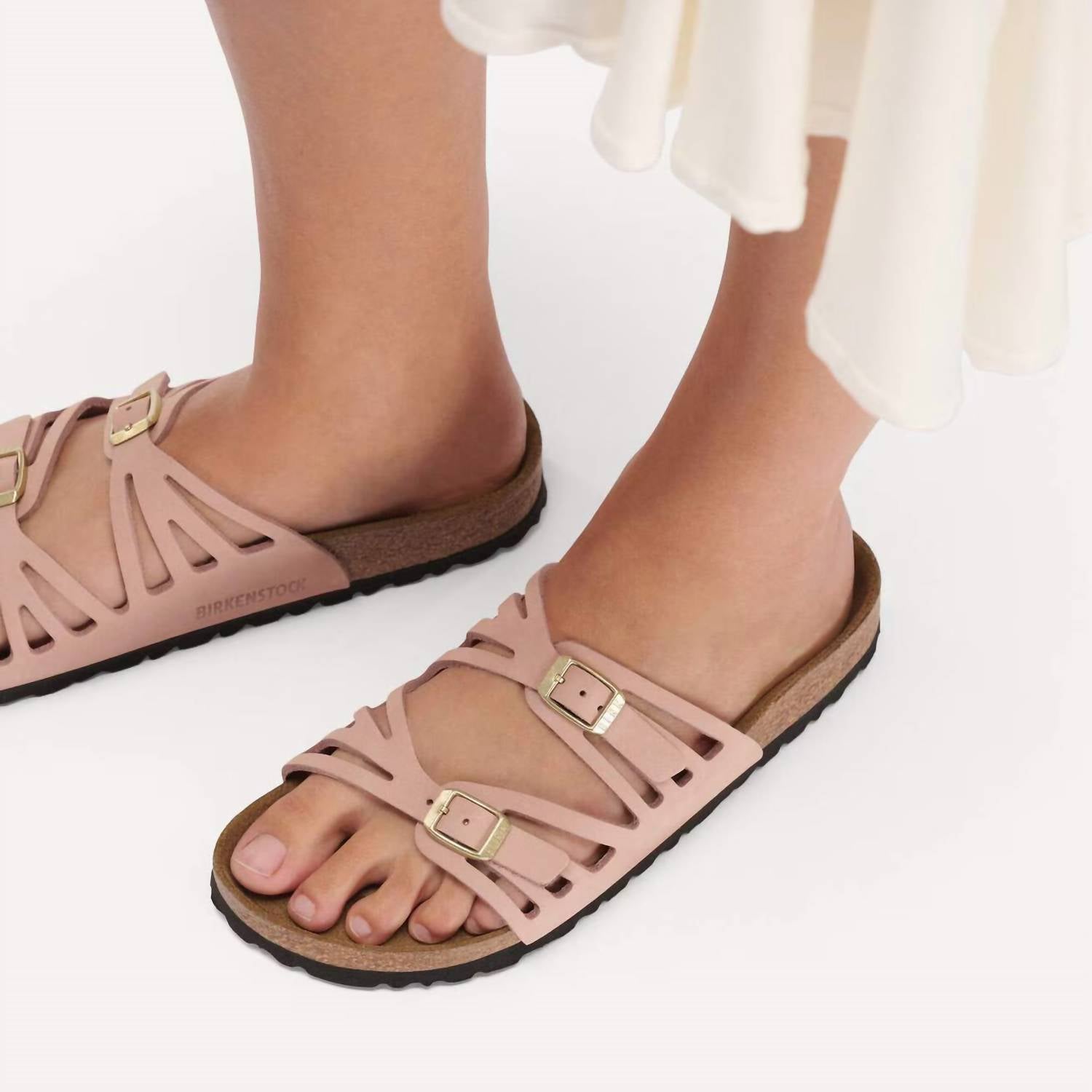 BIRKENSTOCK Women's Granada Sandal in soft pink - women's sandal - view 6