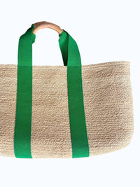 Lola Hats Women's Dumpling Bag in kelly - women's bag - detail view