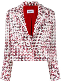 Salvatore Ferragamo - Patterned Boxy Jacket
