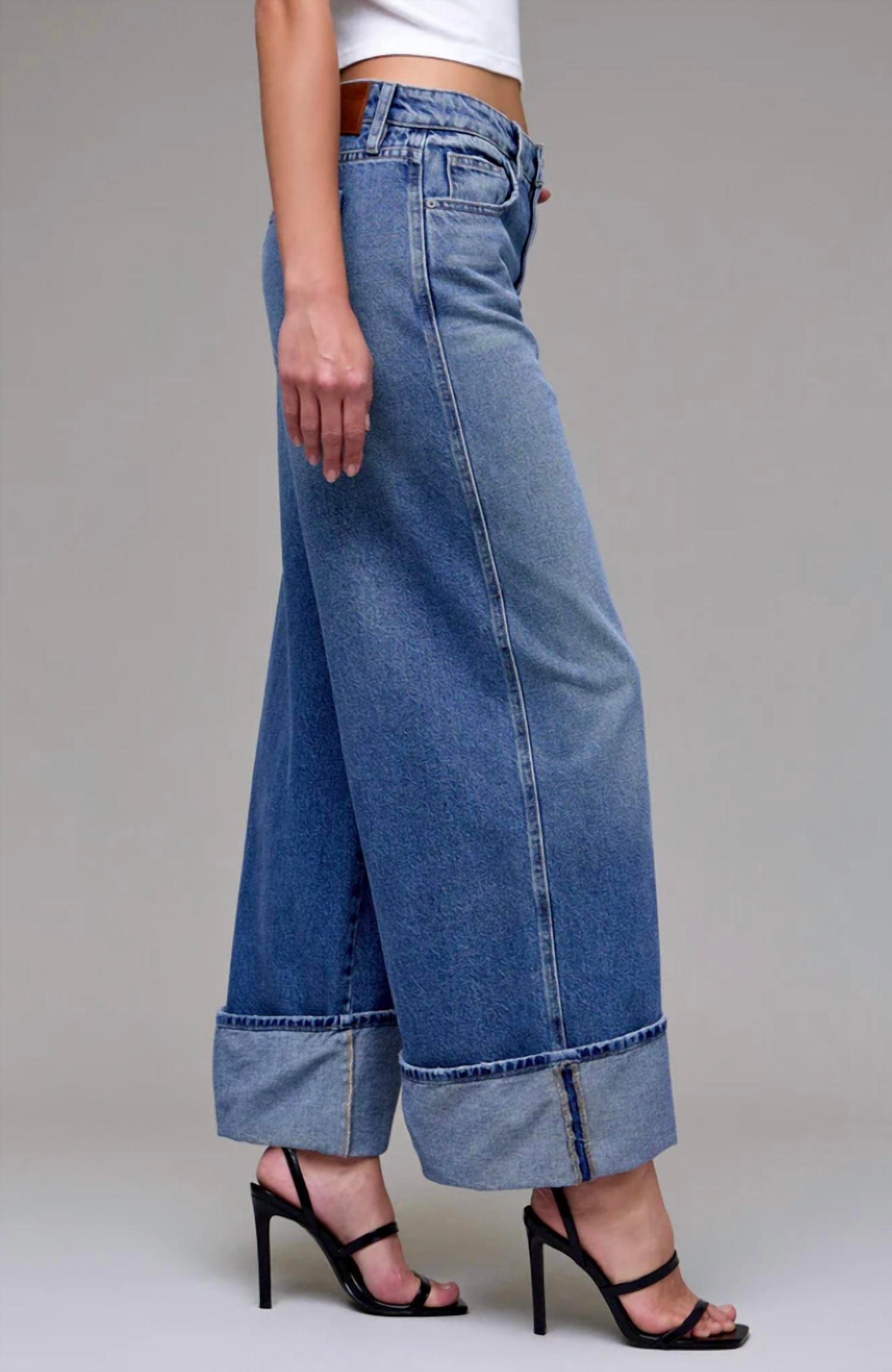 Hidden - Nori Wide Leg Jeans
