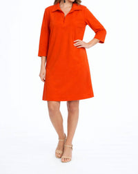 Jade Bell sleeve dress in spice - women's dress - alternate view