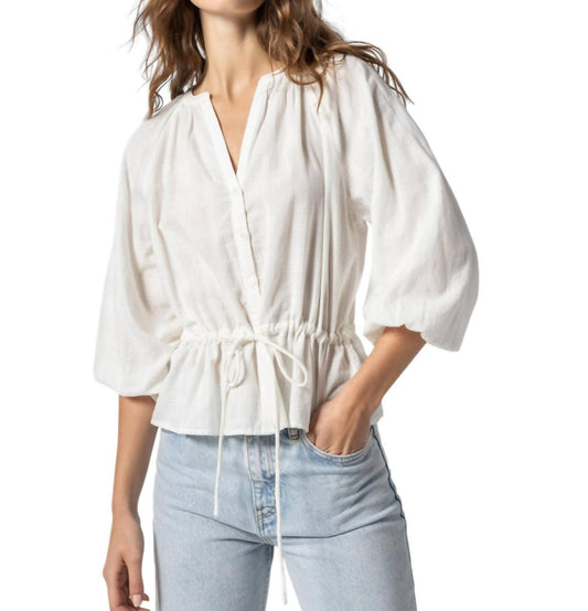 Lilla P - Tie Waist Top