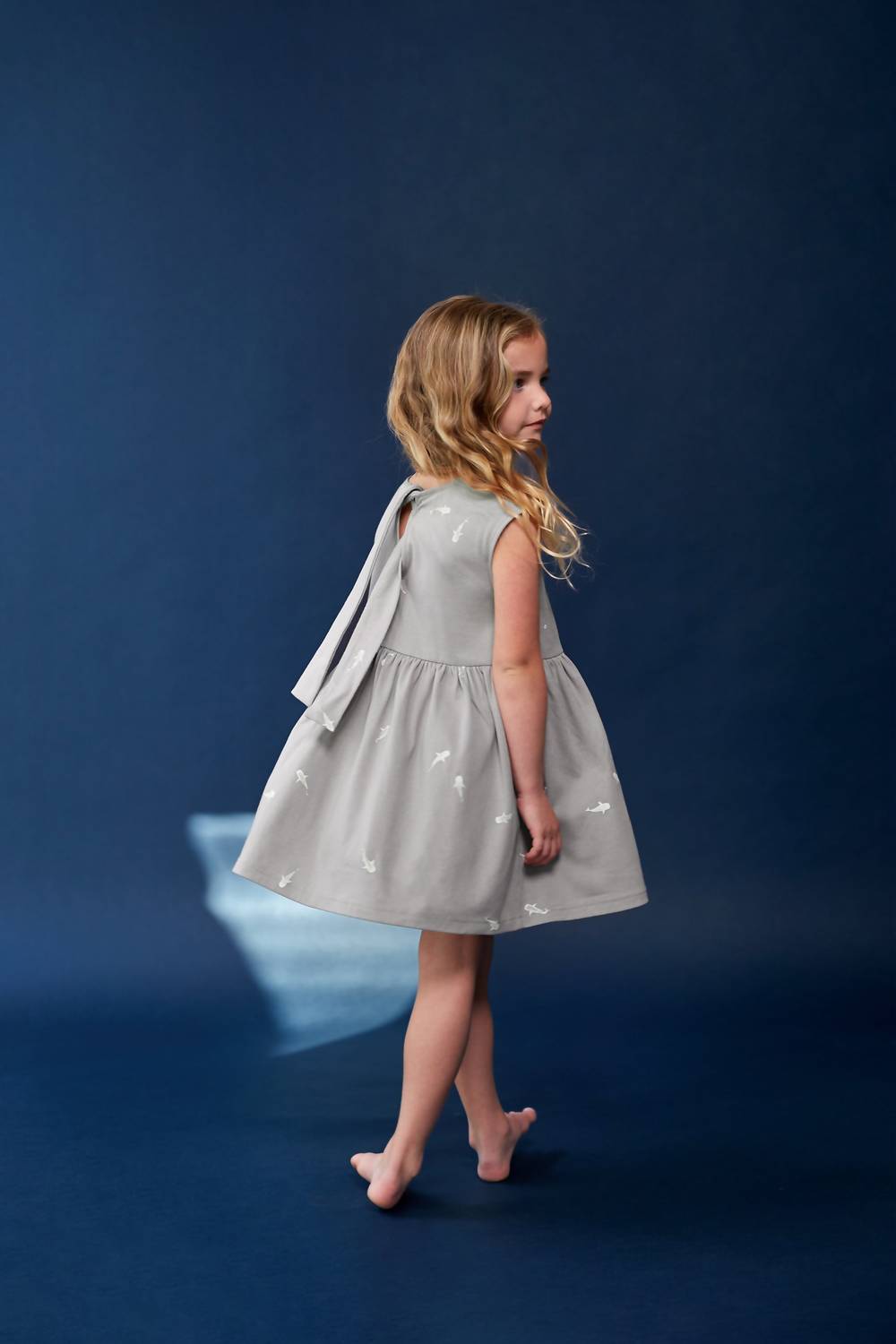 Omamimini - Fit & Flare Jersey Dress