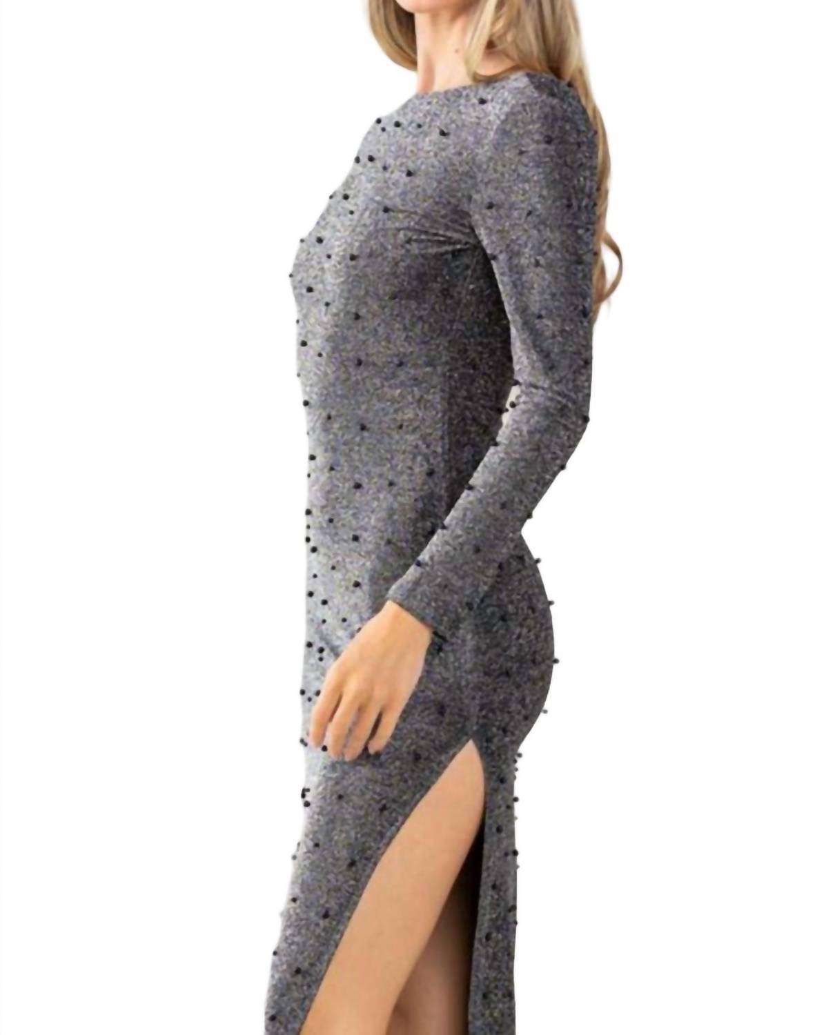 Better Be - Sight To See High Neck Maxi Dress