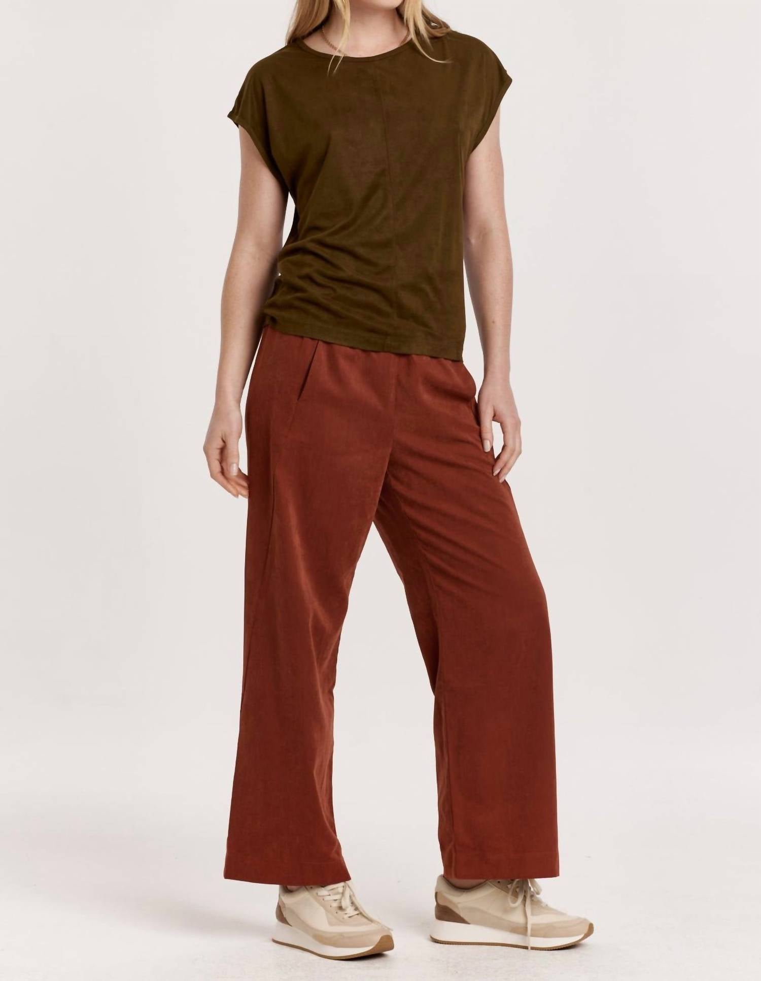 Another Love - Lacey Suede Top