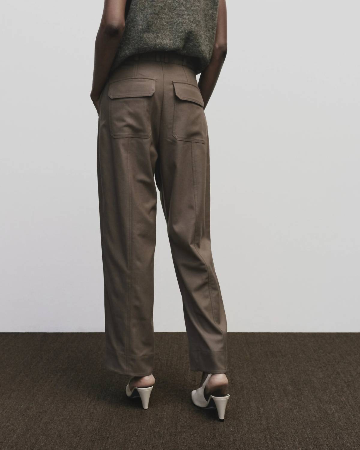 Mijeong Park - Wool Blend Workwear Pants