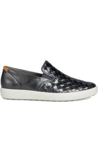 Ecco - Women's Soft 7 Woven Slip On Sneaker