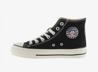VICTORIA Women's Tribu Brillo Canvas Mid Boot Sneakers in negro - women's sneaker - alternate view