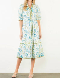 Thml - Short Sleeve Floral Print Dress