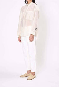 Pas De Calais - Wildflower Embroidered Blouse