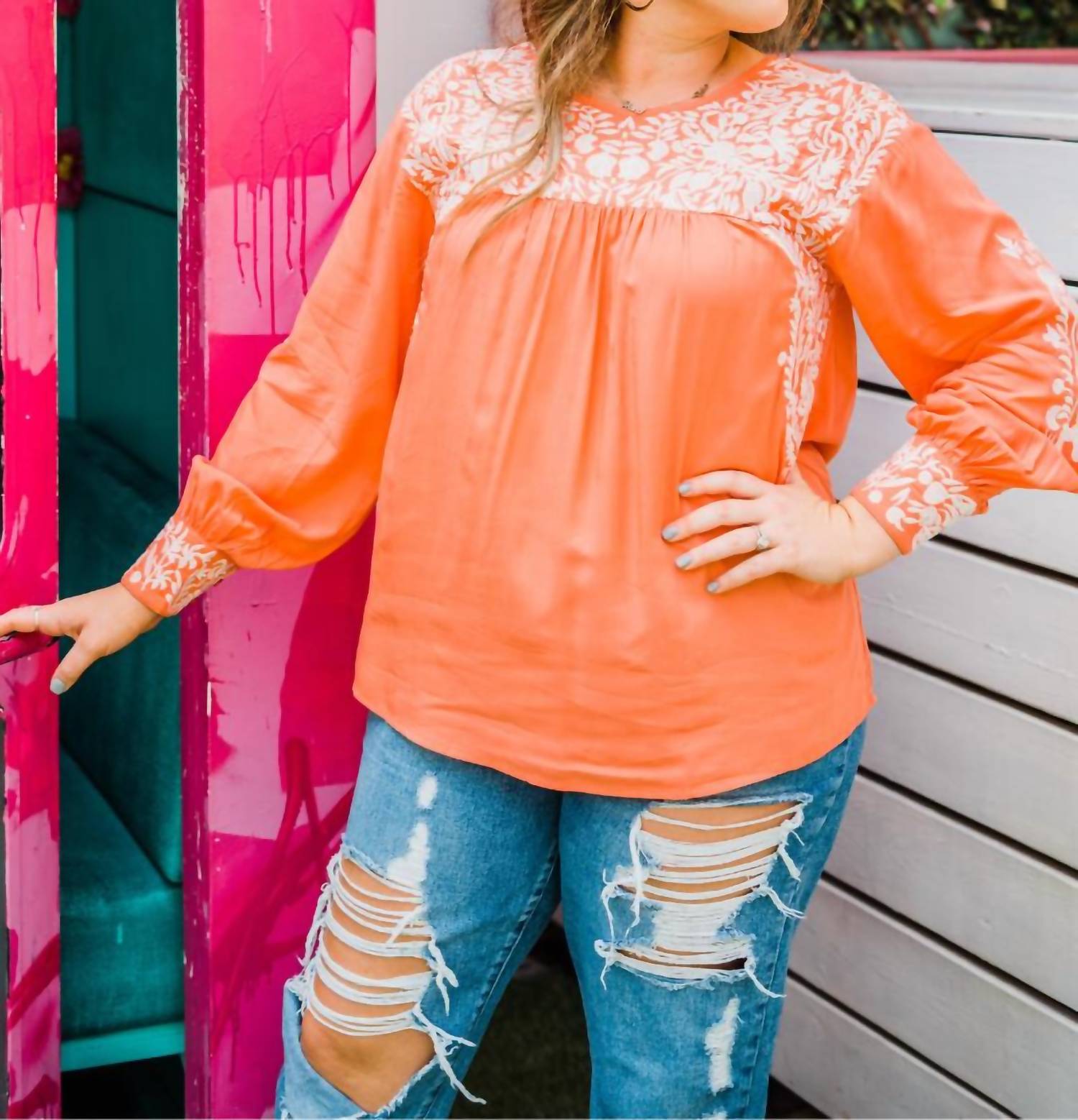 Layerz Clothing - Aubrey Long Sleeve Top
