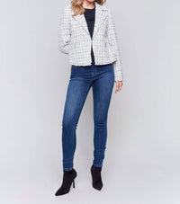 Charlie B - Tweed Moto Jacket