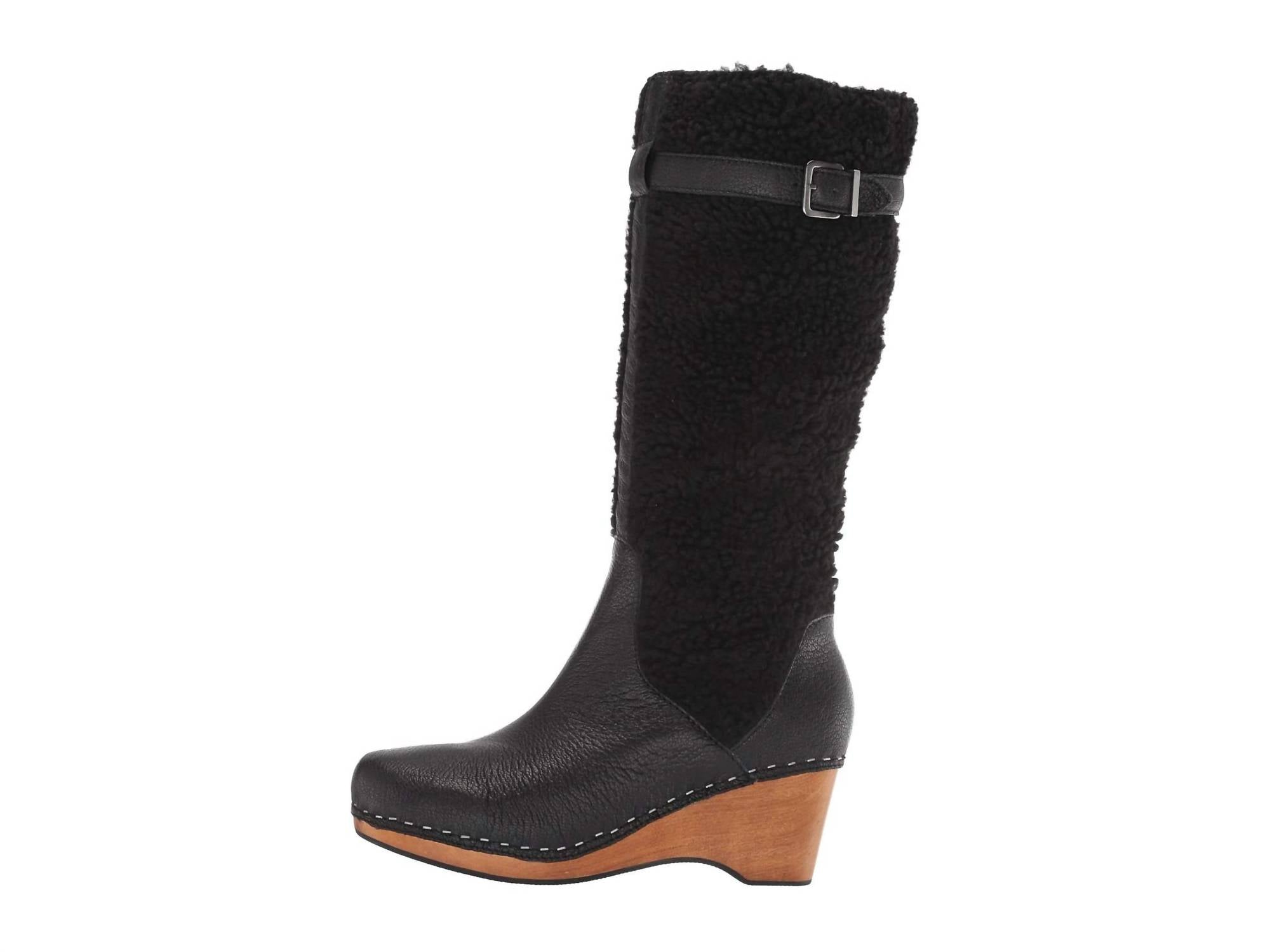 Kelsi Dagger - Women's Jagger Zipper Clog Wood Heel Boot