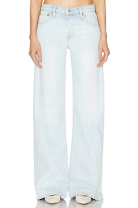 Re/Done - Mid Rise Wide Leg Jean