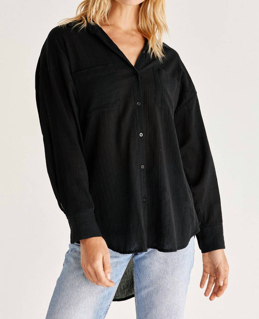 Z Supply - Lalo Gauze Button Up Top