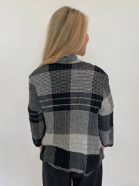 Chalet Et Ceci - Mina Linen Plaid Jacket