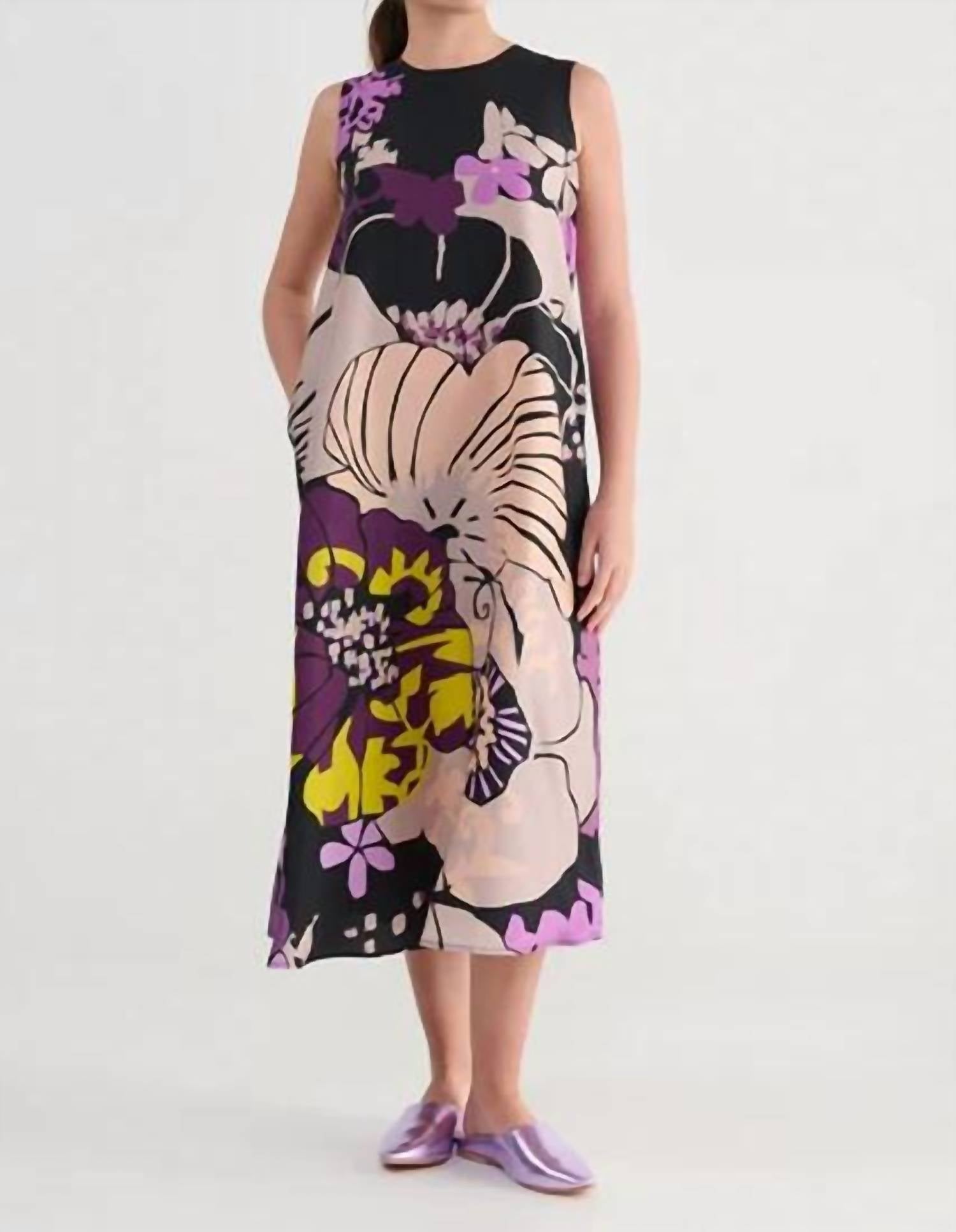 Psophia - Silk Habotai Dress
