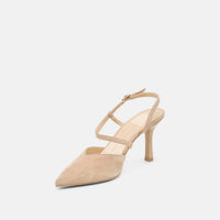 Dolce Vita - Women's Kamra Camel Suede Heels