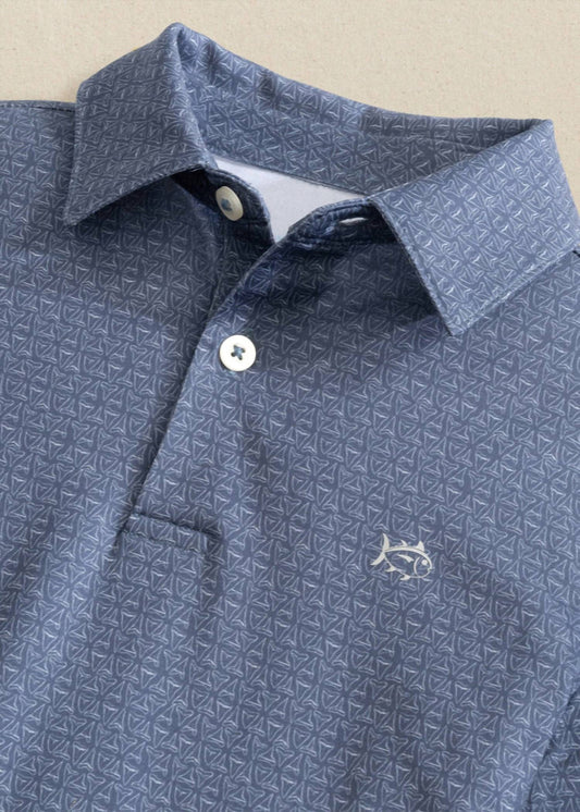 Southern Tide - Boy's Jaw Breakers Performance Polo