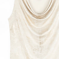 Clara Sunwoo - Shimmer Cowl Tank